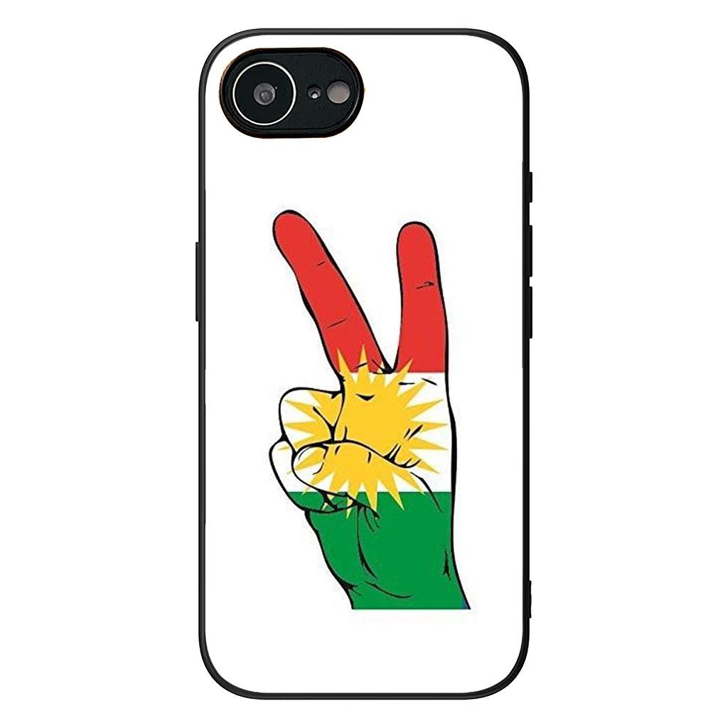 Cover for Apple iPhone 16 15 14 Plus 13 12 Mini 17 Pro Max + ProMax 16E Air Casing Phone Case Kurdistan Flag