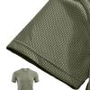 Men's Casual Short Sleeve T-shirt 2026 New Bone Flower Solid Color O-neck Fashion Breathable Comfortable Summer Versatile Top