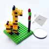 Mini Cartoon Building Blocks Cute Shape DIY Puzzle Toy with Bright Color for Kids