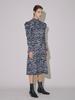 VEGAN TIGER Leopard Mock Neck Dress (Purple)