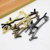 Antique Bronze Minimalist Drawer and Cabinet Handle