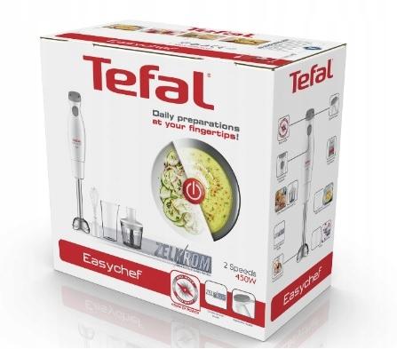 Blender Ręczny Tefal Hb453138 450 W Biały