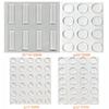 Silicone Self Adhesive Furniture Pads Crib Bumper Pads  Refrigerator Anti-collision Strip Wall Protector Door Stopper Silencer
