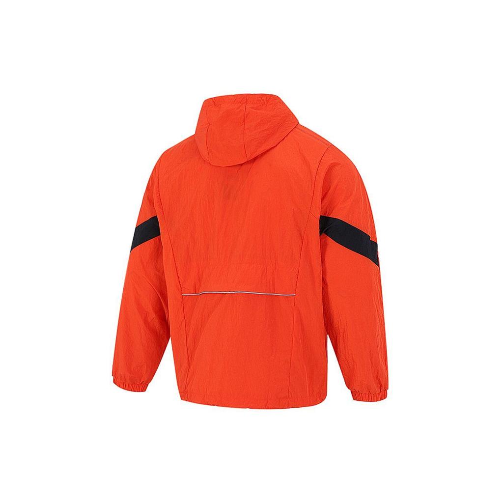 adidas Woven Hooded Jacket Red H40214