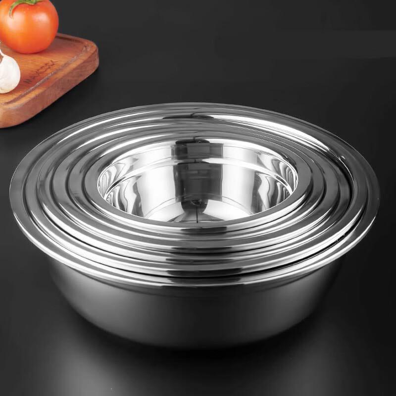 18CM 304 Stainless Steel Induction Soup Bowl
