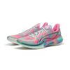 New LINING Gamma Basketball Shoes Men Low Top Neon Pink ABAU039-15