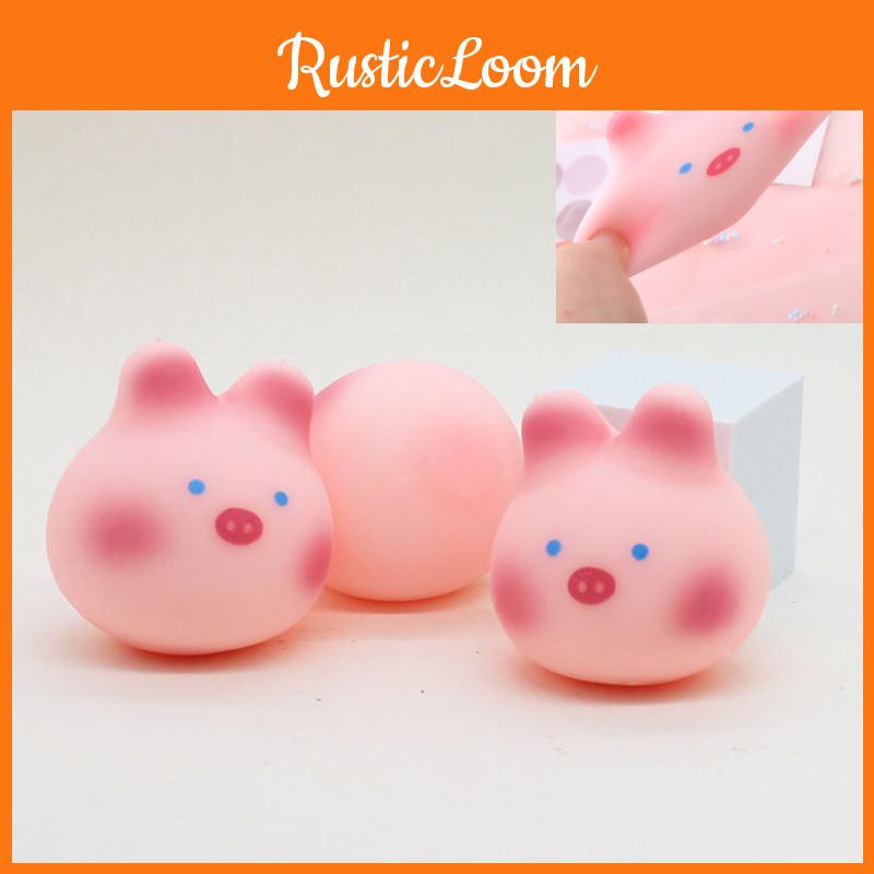 Zhao Lusi Sangzhi Same Style Sakura Pig Stress Relief Toy Plastic Material