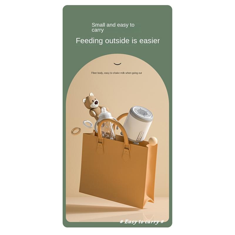 Good-Baby Bottles Baby Milk Bottles Shaker USB Automatic Intelligent Electric Infant Bottles Shaker For Home Travel Baby