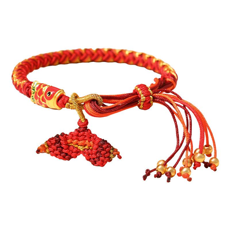 Reincarnation Dragon Boat Festival Koi Bracelet: Graduation Gift for Exam Success