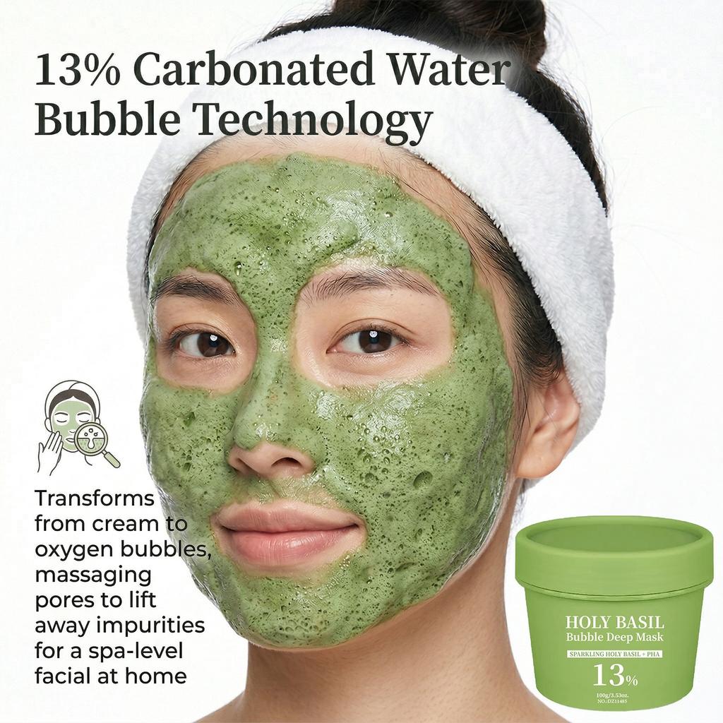 Deep Cleansing Mask for Blackheads, Pore Purifying Mud Mask, Oil Control, Men Women, 100ml