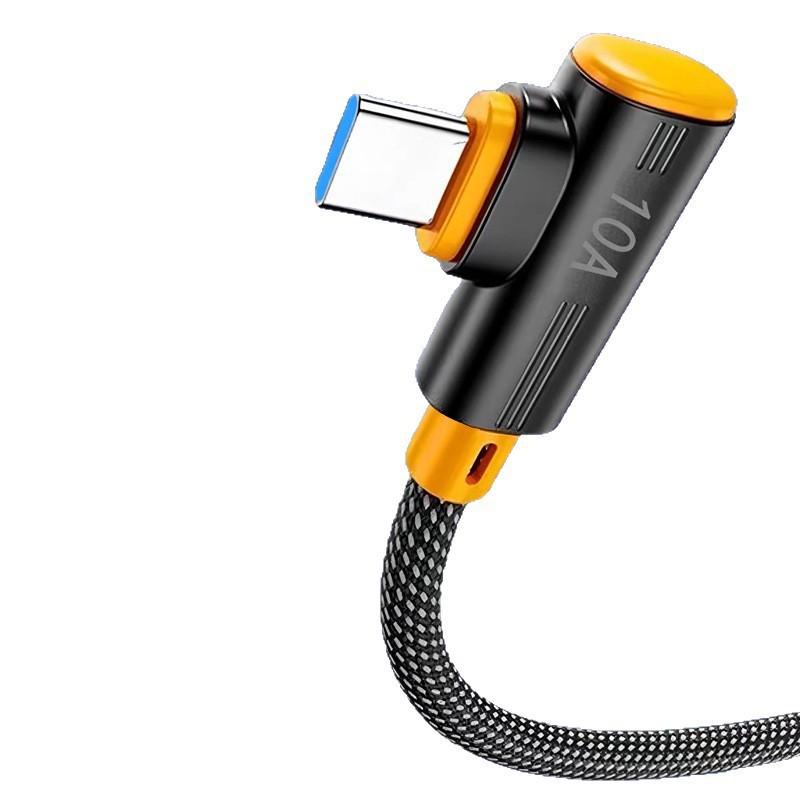 Elbow 240W Type-C Fast Charging Cable for Apple 16/17 & Huawei Devices