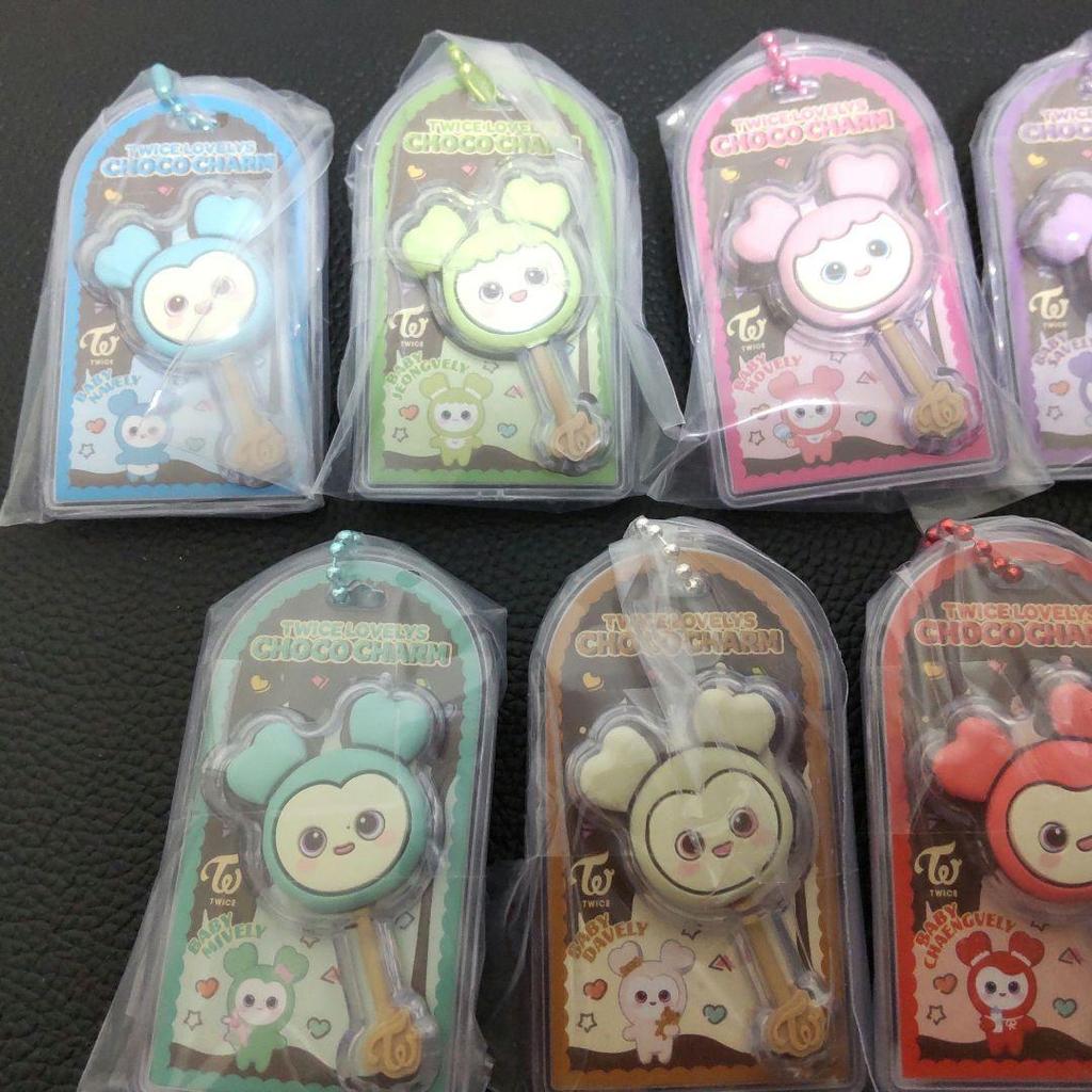 [USED] TWICE Chocolate Covered Cookies & Charms - Complete Set of 9