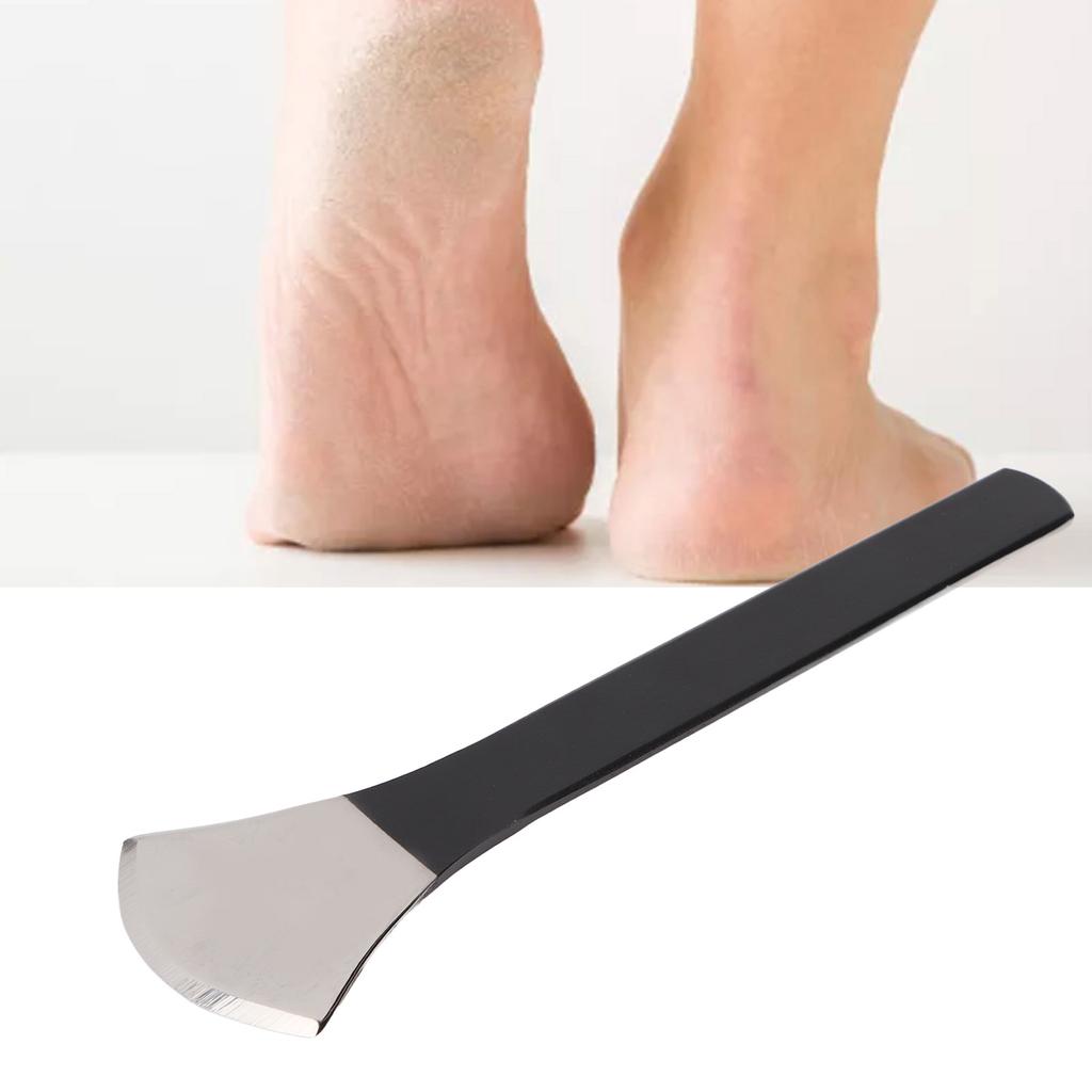 Fan Pedicure Knife Professional High Manganese Steel Dead Skin Calluses Removal Wide Blade Pedicure Knife