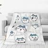 Chiikawa Cartoon Throw Blankets Thing For Home Decoration Quality Throw Blankets Gifts For Christmas