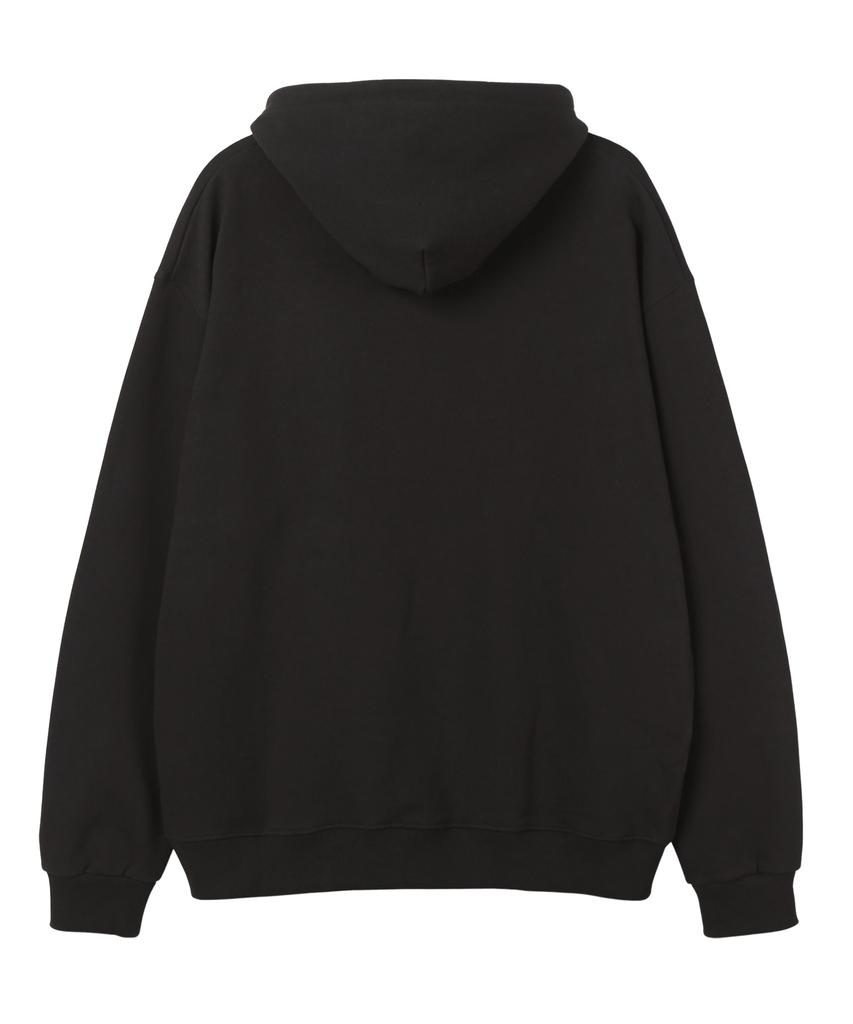 1980 Oversized Hoodie (Vls0109) Black