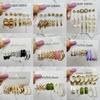 French Retro Pearl Circle Stud Earring Set - 6 Pieces for Women