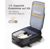 Рюкзак Inateck erweiterbarer Tragerucksack 20 schwarz (BP03006-14)