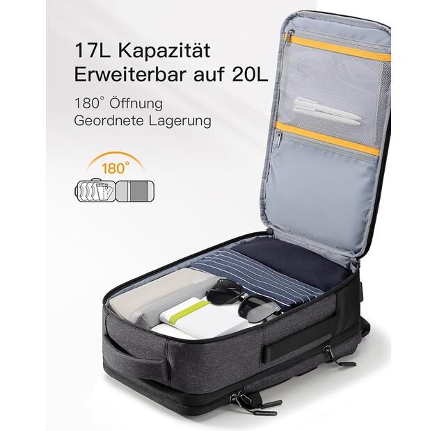 Рюкзак Inateck erweiterbarer Tragerucksack 20 schwarz (BP03006-14)