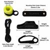 2PCS with 2.2m Rope Downrigger Weight Retriever ishing Weight Retriever Kit  Deep Sea Fishing