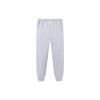 Anta Basketball Series Solid Color Mid-Waist Tapered Knit Sports Pants Men Bottoms Gray Heather-Gray 152411304-3