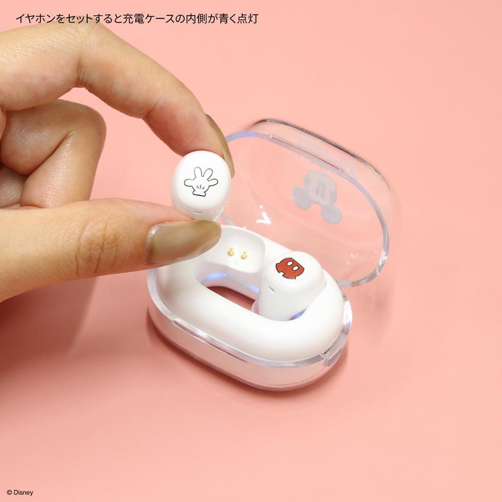 Gourmandies Disney Characters  Mickey Mouse True Wireless Stereo Earphones DNG-279MK