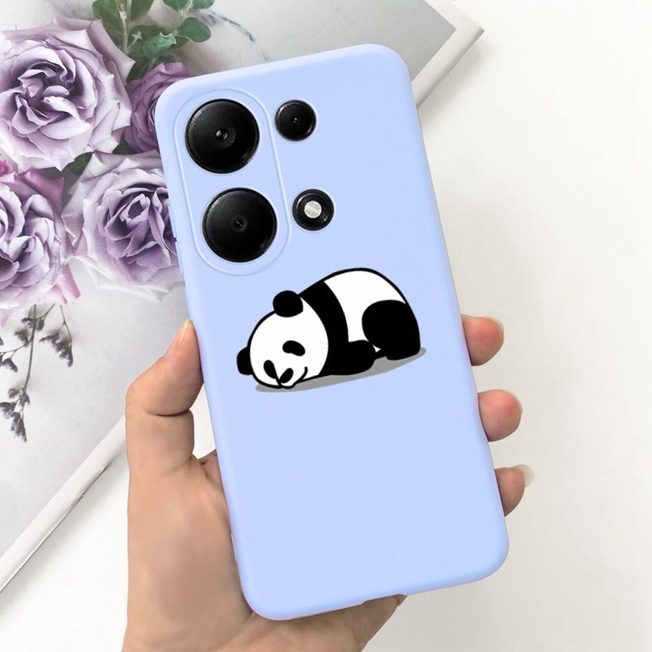 For Xiaomi Redmi Note 13 Pro 4G 2024 Case Cute Love Heart Cactus Soft Matte TPU Cover For Xiaomi Poco M6 Pro 4G Note13 Pro Coque