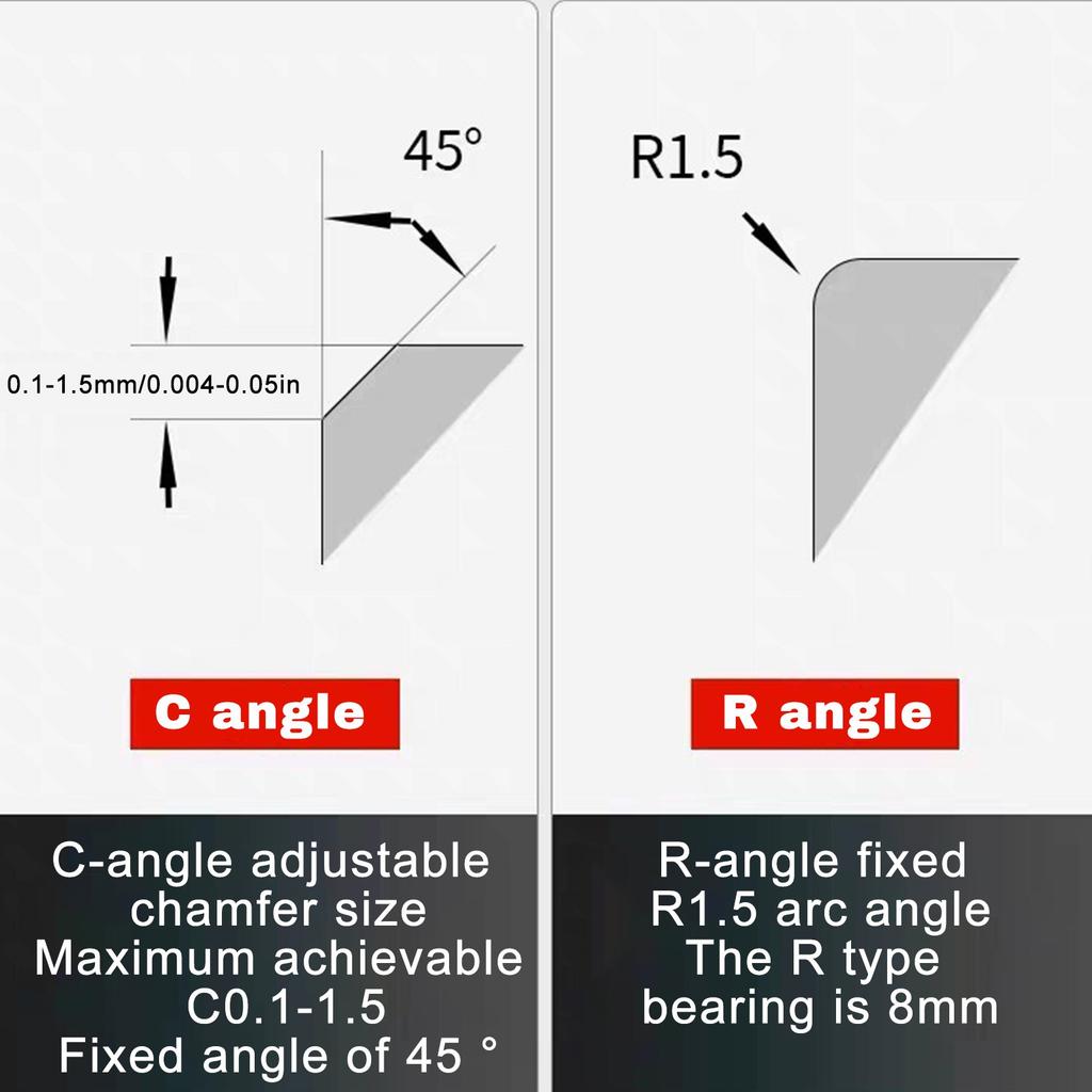 Pneumatic Trimming And Chamfering Machine Handheld Metal Edging Machine 45 Degree C Angle R Angle For Wood Burr Trimming