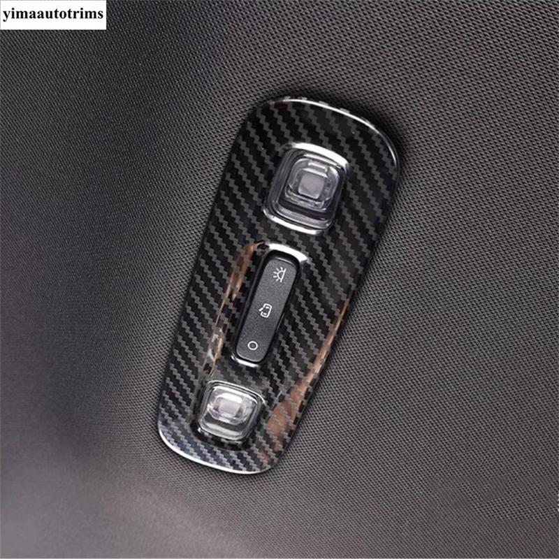 For GAC Trumpchi Empow - 2025 Interior Accessories Roof Reading Lamps Lights Frame Decoration Cover Trim Stainless Steel