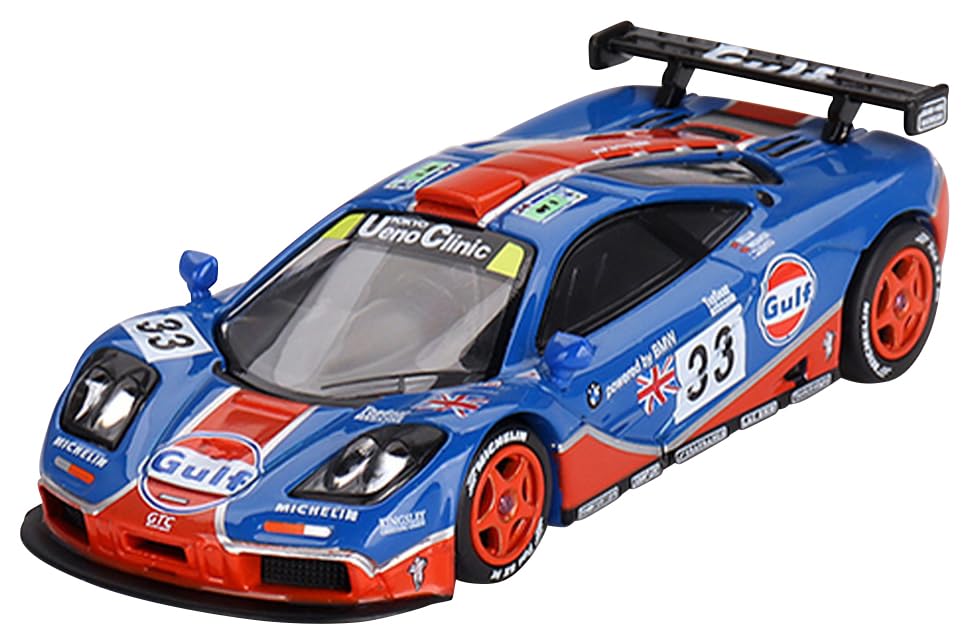 

MINI GT масштаб 1/64 McLaren F1 GTR 24 часа Ле-Мана 1996 #33 Готовая модель