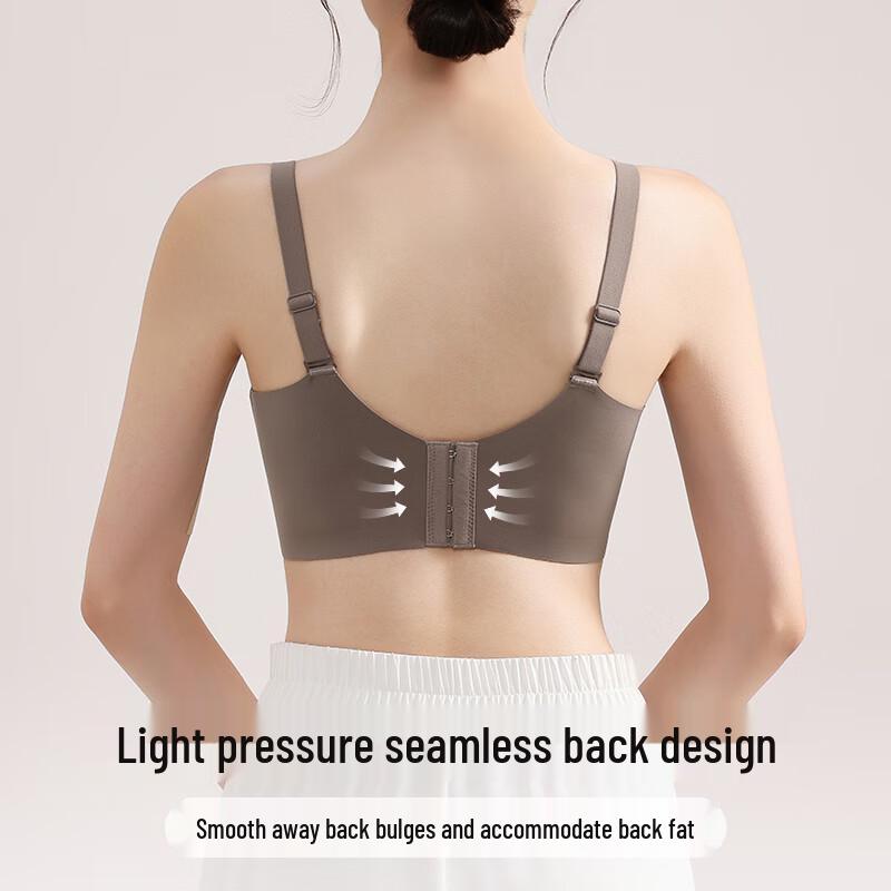 Oudifen Seamless Minimizer Lift-Up Sports Bra