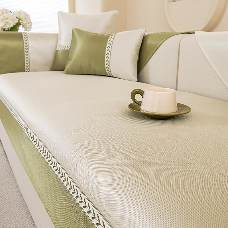 New Summer Ice Silk Sofa Cushion Mat Seat Cushion Non-Slip Sofa Cover Universal Sofa Cover Towel
