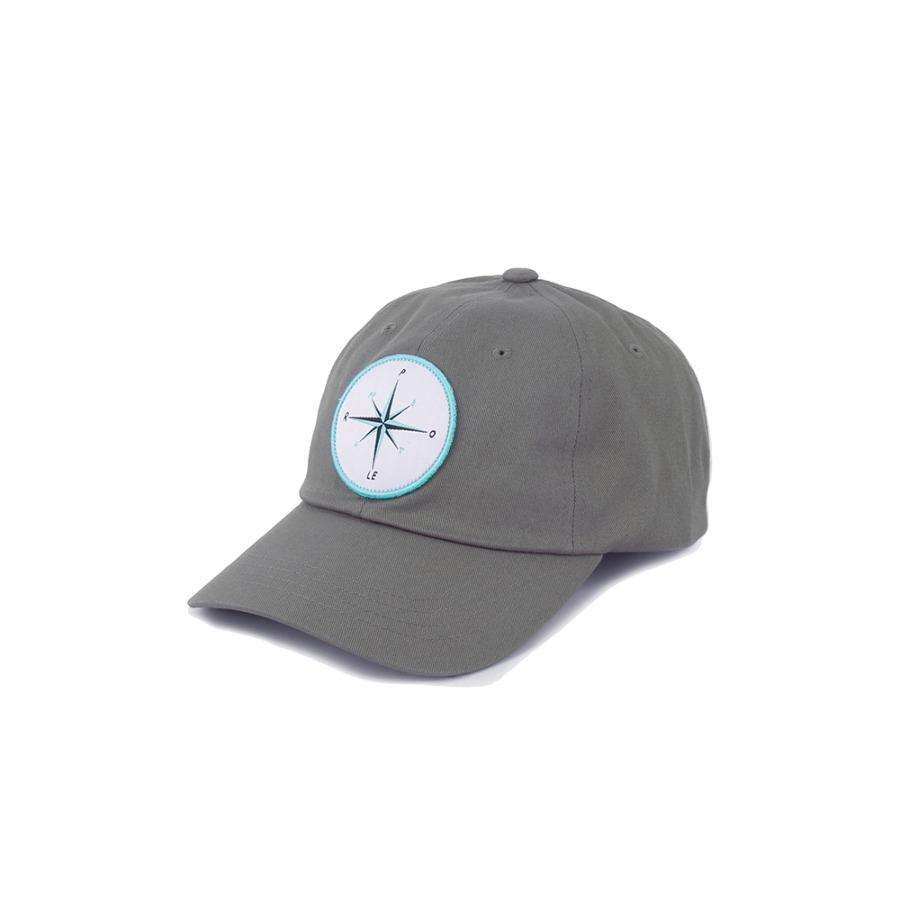 POLERSTUFF Compass Dad Hat Gray