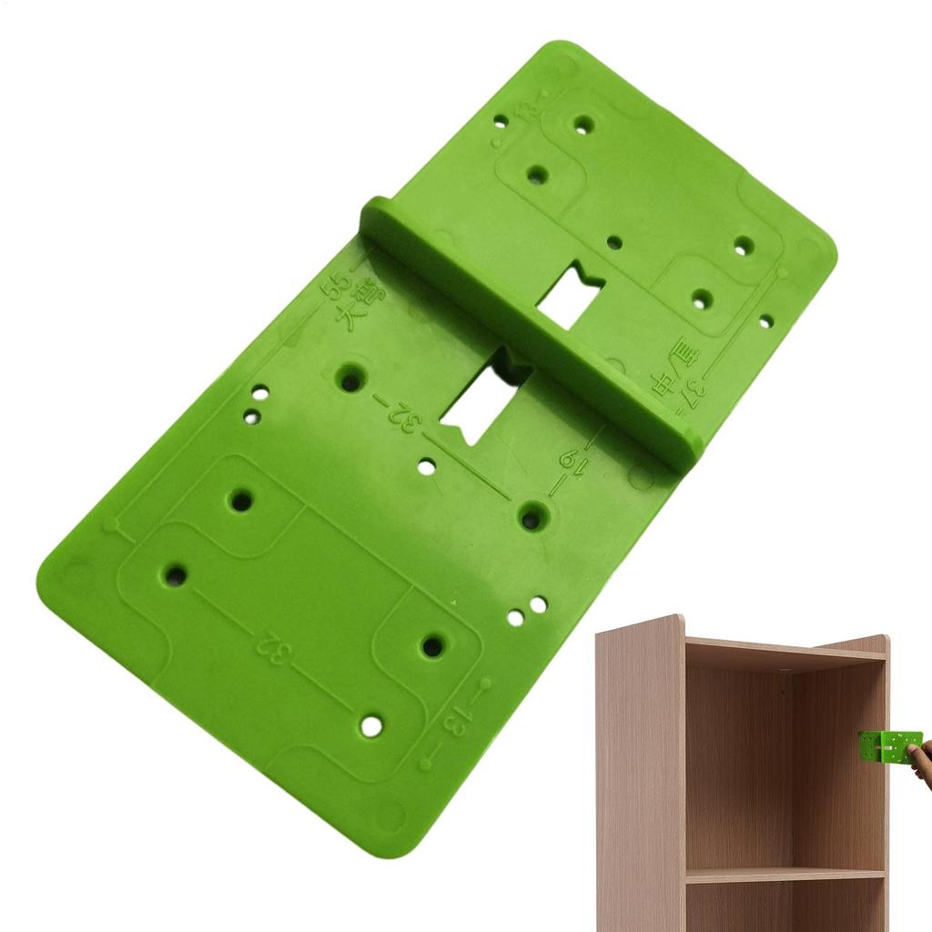Hinge Jig 35mm Precision Concealed Template Hinge Boring Jig for Cabinet Hole Woodworking Installation Drawer Shelf Frame