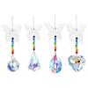 Crystal Sunshine Catchers Butterfly Pendant Window Hanging Ornament Colorful Suncatchers for Home and Garden Decoration