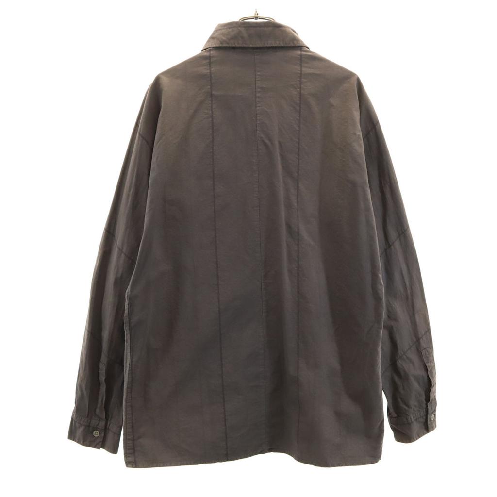 STEPHAN SCHNEIDER made in Japan Langarm Baumwollhemd 5 anthrazit Herren Gebraucht