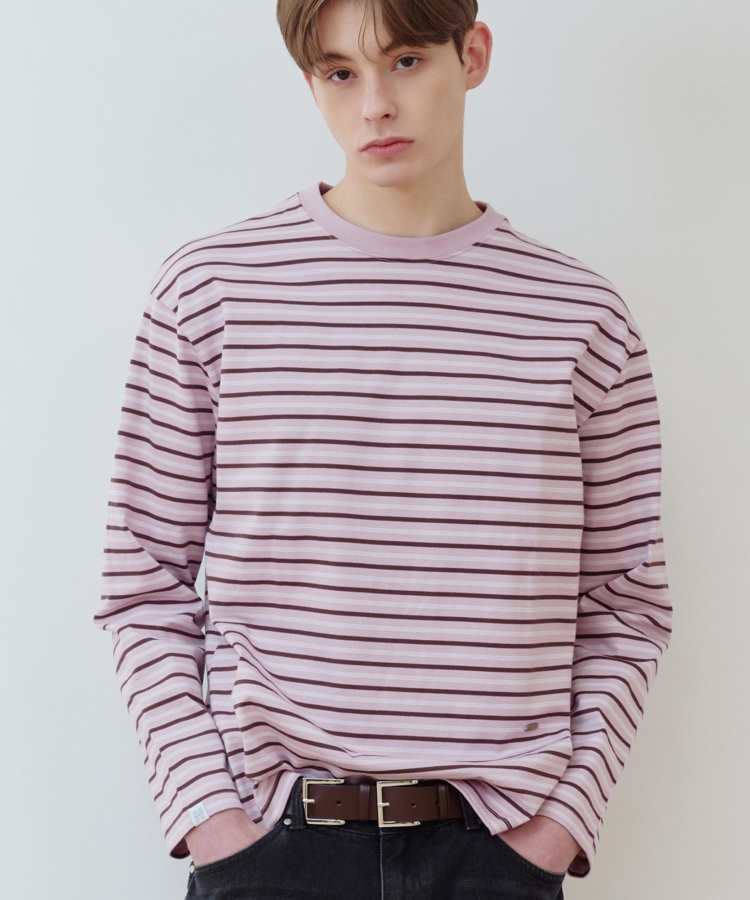 T Maker Multi-Stripe Long Sleeve Pk Pk (Pink) / 90