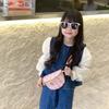 Bear Print Cute Casual Single Shoulder Crossbody Chest Bag Kids Fashion Gift