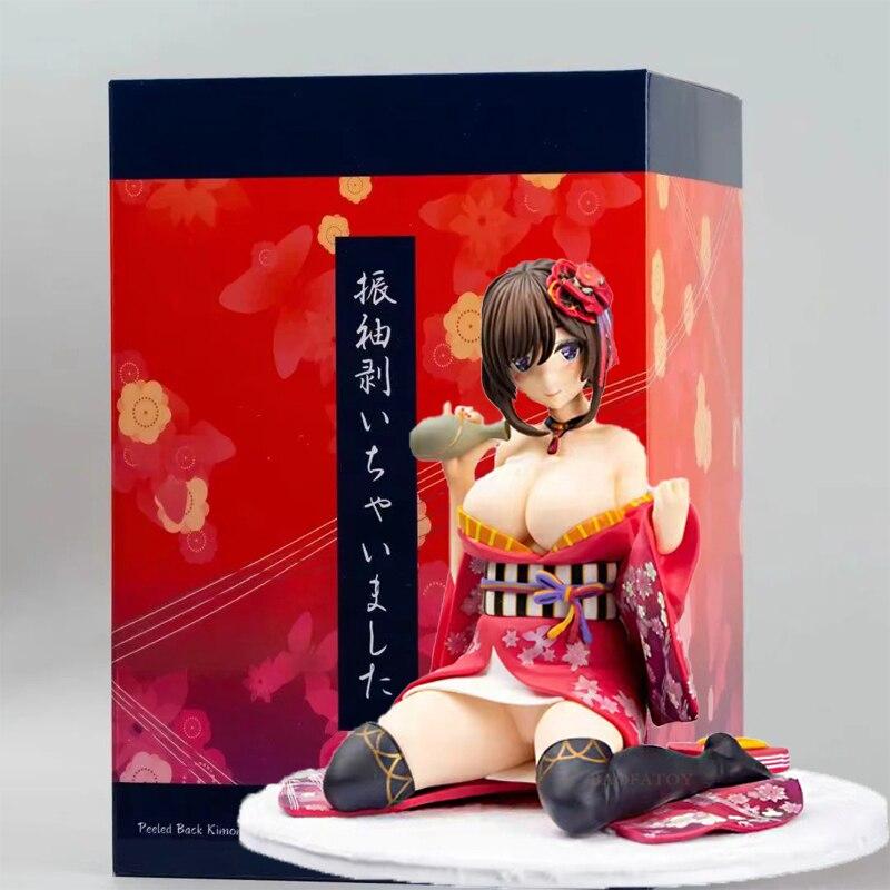16cm Native Mataro Anime Figure Peeled Back Kimono Action Figure japanese Anime Sexy Girl Figure Collection Model Doll Toys