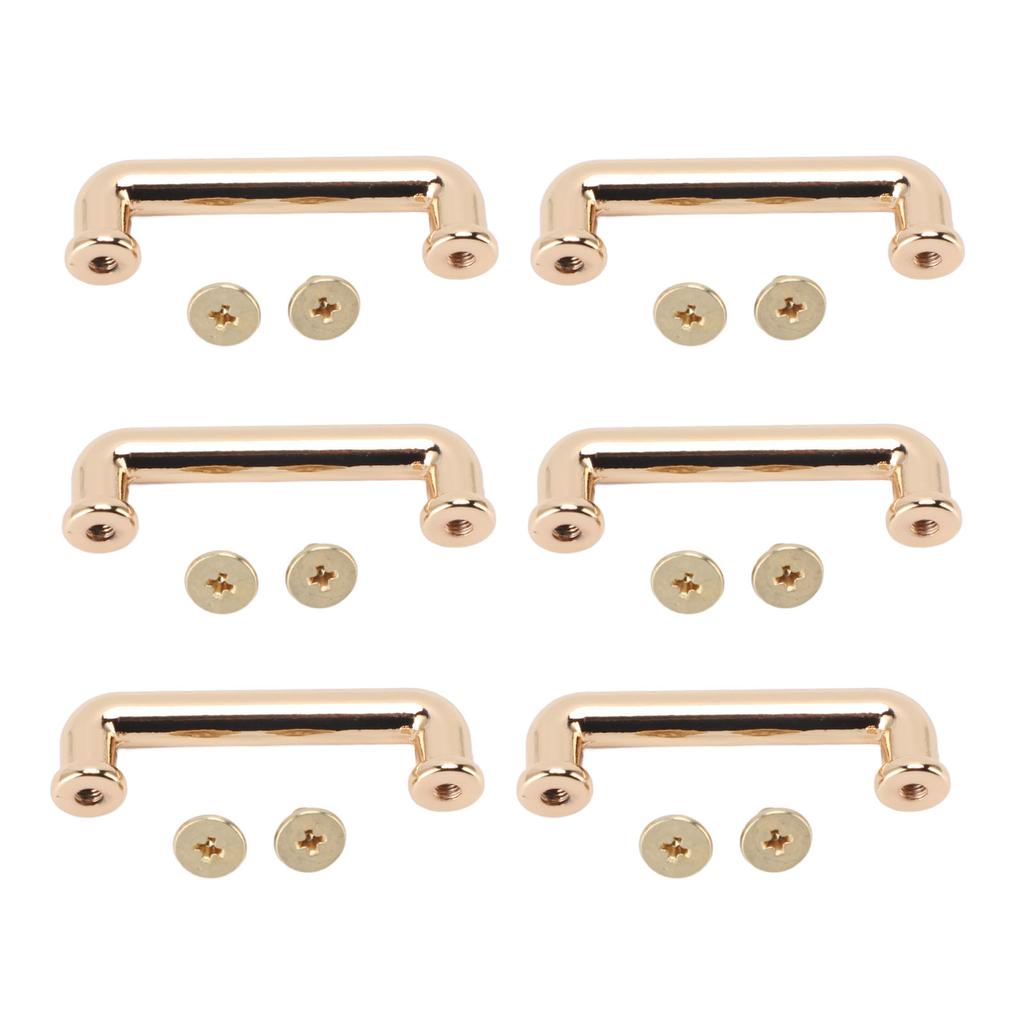 10 Sets Arch Bridge Buckle 31x7.5x6mm Metal D Ring Buckle Chain Strap Connector with 5.5mm Screws