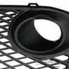 Pack Of 2 Front Open Mesh Fog Light Lamp Covers For Honda Civic Type R