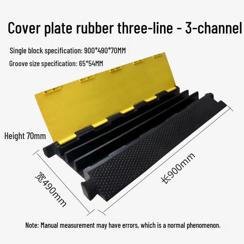 Cable Trunking Speed Bump Protection Board for Wire Crossing