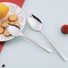 Picnic Long Handle Stainless Steel Dinnerware Outdoor Salad Forks Flatware Dessert Spoons Spork
