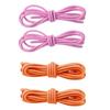 Elastic Shoe Laces With Cord Lock Fasteners 3mm Wide 100cm Long Shoelaces Sneakers Lace For Men Women Teen Kid