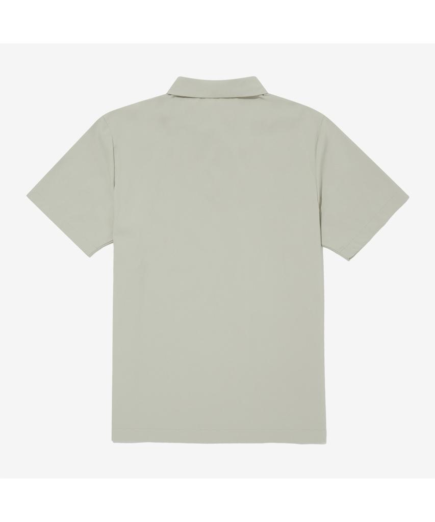Noseupeiseu Nt7Pq02C Men'S All-Round Short Sleeve Polo Grayish_Khaki