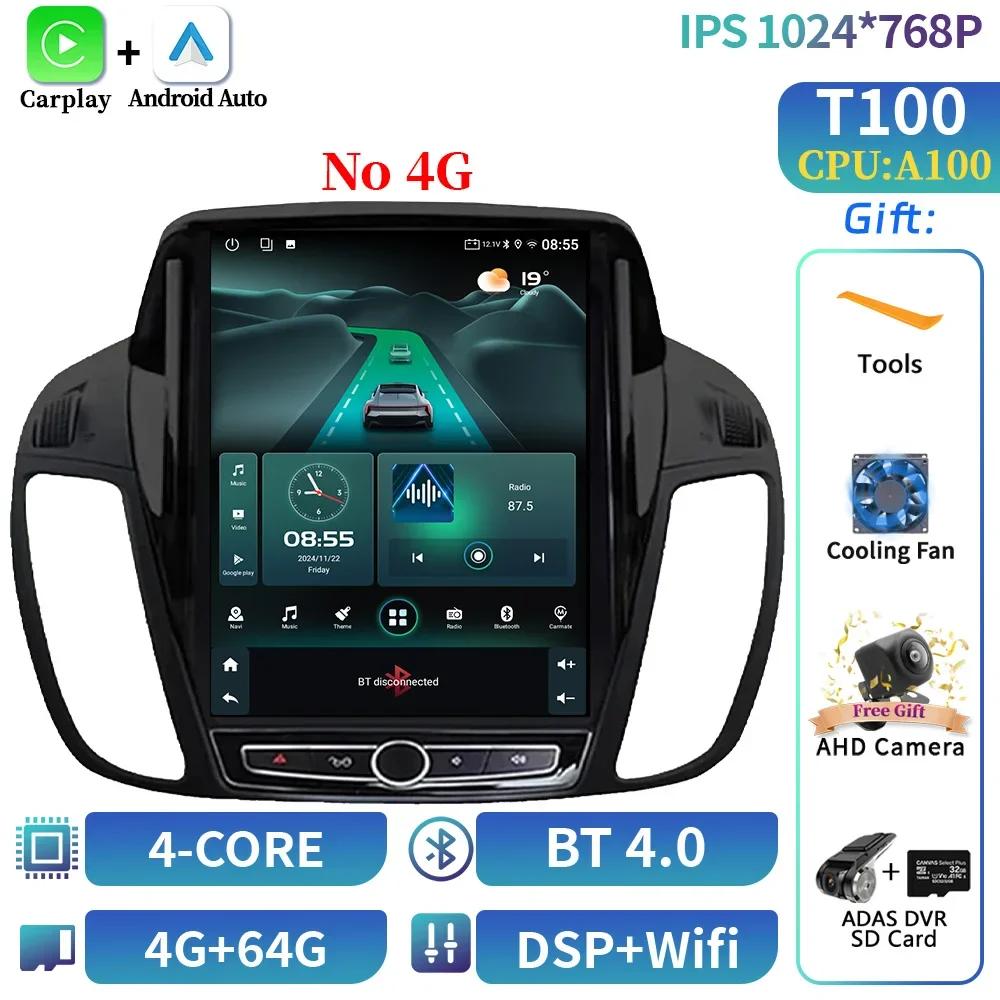 9.7inch Android 14 Multimedia For Ford KUGA C-max Escape 2013-2015 Autoradio  Radio QLED Player Navigazione Carplay Screen GPS