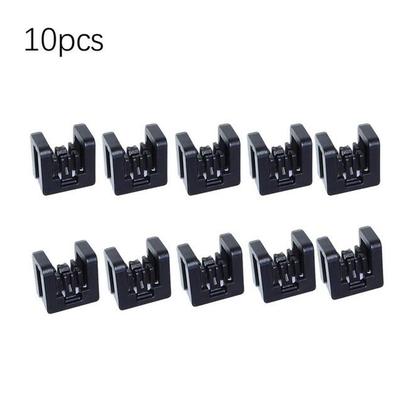 New 10Pcs 66820-4BA5A Wiper Hood Trim Deflector Panel Reset Clips For Nissan Xtrail