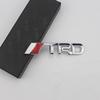 TRD Metal Labeling, Car Modification Car Logo 3D Three-dimensional Car Logo Sticker Body Sticker, Metal Label
