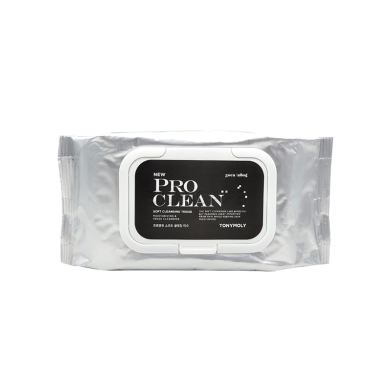 Tony Moly New Pro Clean Soft Cleansing Tissue 50 sheets