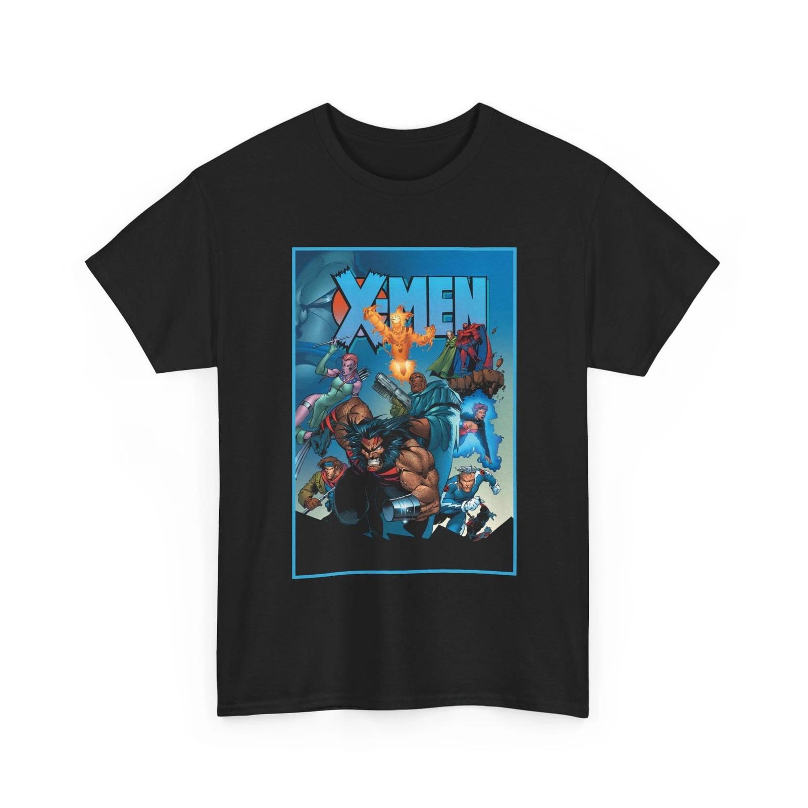 X-Men: Age of Apocalypse T-Shirt - Marvel Comics - Wolverine, Magneto, Bishop XXXL