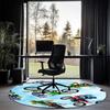 Motociclete Off-Road Covor Rotund Imprimat Covor Covor Scaun Covor Zonă Covor Covorașe Intrare, pentru Scaun de Birou Sufragerie Dormitor Bucătărie.